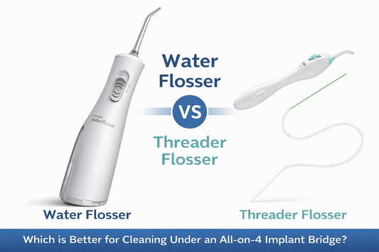 Water Flosser vs Floss for Dental Implants: Which Is Better?